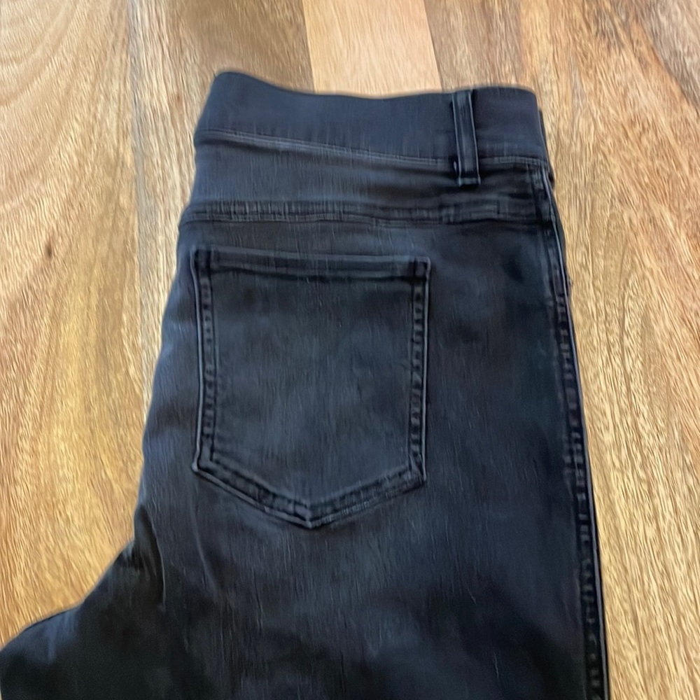 SPANX Women's Boot Cut Jeans - Black